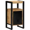 Image de Vidaxl Armoire De Salle De Bain 40x35x75 Cm En Bois Massif Brut De Manguier