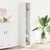 Image de vidaXL Garde-robe Blanc 30x50x200 cm Bois d'ingénierie3307702