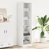 Image de vidaXL Garde-robe Blanc 50x50x200 cm Bois d'ingénierie3307711