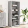 Image de vidaXL Vidaxl Garde-Robe Sonoma Gris 80x50x200 Cm Bois D'ingénierie