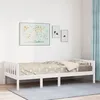 Image de vidaXL Lit pour enfants sans matelas blanc 80x200cm bois de pin massif
