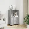 Image de vidaXL Armoire à roulettes sonoma gris 55x40x91 cm bois d'ingénierie853187