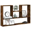 Image de vidaXL Étagère murale chêne fumé 99x15x60 cm bois d'ingénierie