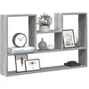 Image de vidaXL Étagère murale sonoma gris 99x15x60 cm bois ingénierie