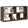 Image de vidaXL Vidaxl Étagère Murale Chêne Marron 100x25x50 Cm Bois D'ingénierie