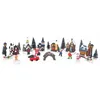 Image de vidaXL DÃ©cor de Table de NoÃ«l Multicolore 6.5 x 9.1 cm RÃ©sine