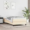 Image de vidaXL Matelas à ressorts ensachés pour enfants crème 80x160 cm tissu4016540