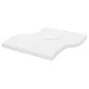 Image de vidaXL Matelas en mousse blanc 200x220 cm 7 zones dureté 20 ILD4016661