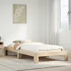 Image de vidaXL Cadre de lit sans matelas 100x200 cm bois massif de pin