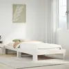 Image de vidaXL Cadre de lit sans matelas blanc 90x190 cm bois de pin massif