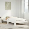 Image de vidaXL Cadre de lit sans matelas blanc 90x190 cm bois de pin massif