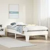 Image de vidaXL Cadre de lit sans matelas blanc 90x190 cm bois de pin massif