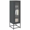 Image de vidaXL Buffet haut anthracite 36x39x123 cm acier laminé à froid853394