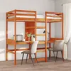 Image de vidaXL Cadre de lit superposé sans matelas 75x190cm bois de pin massif
