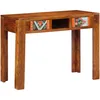 Image de vidaXL Bureau Vidaxl 100x50x75 Cm En Bois Massif D'acacia