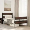 Image de vidaXL Cadre de lit sans matelas avec tÃªte de lit pied de lit 80x200cm