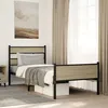 Image de vidaXL Cadre de lit sans matelas chÃªne sonoma 90x200 cm