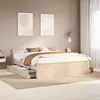 Image de vidaXL Cadre de lit sans matelas avec tÃªte de lit 180x200 cm bois pin