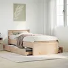 Image de Vidaxl Cadre De Lit Sans Matelas Avec TÃªte De Lit 75x190 Cm Pin Massif