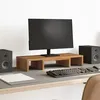 Image de vidaXL Support de moniteur réglable chêne artisanal bois d'ingénierie854633