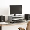Image de vidaXL Support de moniteur sonoma gris 42x24x16 cm bois d'ingénierie854720