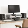 Image de vidaXL Support de moniteur sonoma gris 50x27x15 cm bois d'ingénierie854747
