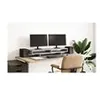 Image de vidaXL Support de moniteur gris béton 100x27x15 cm bois d'ingénierie854754