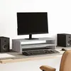 Image de vidaXL Support de moniteur sonoma gris 54x22x15 cm bois d'ingénierie854774