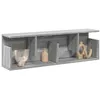 Image de vidaXL Armoire murale 100x20x30 cm sonoma gris bois d'ingénierie