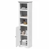 Image de vidaXL Armoire de salle de bain BODO blanc 44x30x160 cm4016860