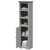 Image de vidaXL Armoire de salle de bain BODO gris 44x30x160 cm4016862