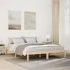 Image de vidaXL Cadre de lit extra long sans matelas 160x210 cm bois massif pin