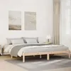 Image de vidaXL Cadre de lit extra long sans matelas 180x210 cm bois massif pin