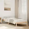 Image de vidaXL Cadre de lit extra long sans matelas 80x220 cm bois massif pin