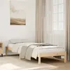Image de vidaXL Cadre de lit extra long sans matelas 100x220 cm bois massif pin