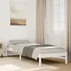 Image de vidaXL Cadre de lit extra long sans matelas 100x220 cm bois massif pin