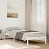 Image de vidaXL Cadre de lit extra long sans matelas 100x220 cm bois massif pin