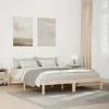 Image de vidaXL Cadre de lit extra long sans matelas 140x220 cm bois massif pin