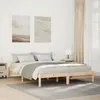 Image de vidaXL Cadre de lit extra long sans matelas 160x220 cm bois massif pin