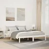 Image de vidaXL Cadre de lit extra long sans matelas 160x220 cm bois massif pin