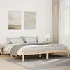 Image de vidaXL Cadre de lit extra long sans matelas 180x220 cm bois massif pin