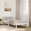 Image de vidaXL Cadre de lit extra long sans matelas 100x210 cm bois massif pin