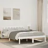 Image de vidaXL Cadre de lit extra long sans matelas 160x210 cm bois massif pin