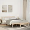 Image de vidaXL Cadre de lit extra long sans matelas 140x220 cm bois massif pin