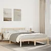 Image de vidaXL Cadre de lit extra long sans matelas 140x220 cm bois massif pin