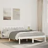 Image de vidaXL Cadre de lit extra long sans matelas 160x220 cm bois massif pin