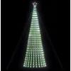 Image de vidaXL vidaXL Arbre de Noël lumineux conique 1028 LED blanc froid 403 cm