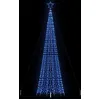 Image de vidaXL Sapin de Noël à LED avec pointes 1534 LED bleu 500 cm4016406