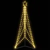 Image de vidaXL Guirlande de sapin de NoÃ«l 363 LED blanc chaud 182 cm