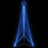 Image de vidaXL Sapin de Noël à LED 363 LED bleu 182 cm4016410